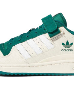 adidas Forum Low Shoes White Collegiate Green GX9398 Nicesnk