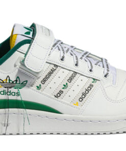 Alternative view of adidas Forum Low Shoes White Green GX3001 Nicesnk