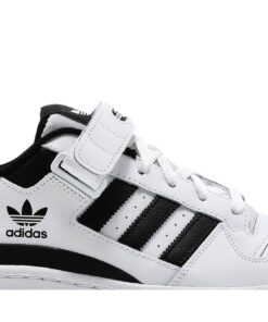 Alternative view of adidas Forum Low White Black FY7757 Nicesnk