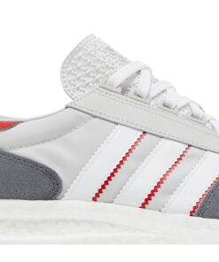 Alternative view of adidas Retropy E5 Grey White Red Gum GW0558 Nicesnk
