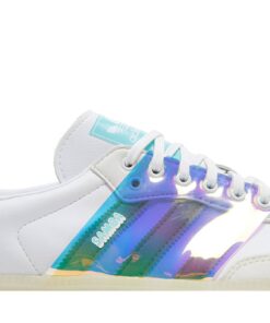 Alternative view of adidas Samba OG White Iridescent GX1024 Nicesnk