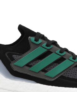 Alternative view of adidas UltraBoost 21 'Black Sub Green' FZ1923