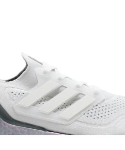 Alternative view of adidas UltraBoost 21 'Crystal White Hazy Green' FY0383