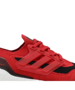 Alternative view of adidas UltraBoost 21 'Vivid Red' FY0387