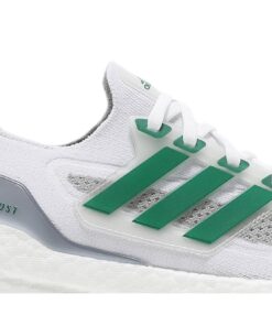 Alternative view of adidas UltraBoost 21 'White Sub Green' FZ2326