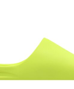 Alternative view of adidas Yeezy Slides 'Glow Green' GX6138