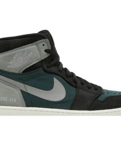 Alternative view of Air Jordan 1 High Element Gore-Tex Black Particle Grey DB2889-001 Nicesnk