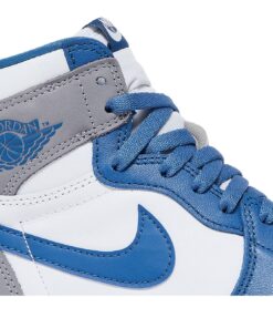 Alternative view of Air Jordan 1 High OG 'True Blue' DZ5485-410