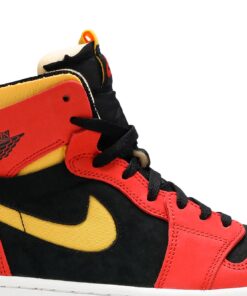 Alternative view of Air Jordan 1 High Zoom Comfort Chile Red CT0978-006 Nicesnk