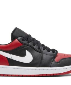 Air Jordan 1 Low Alternate Bred Toe 553558-066 Nicesnk