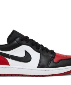 Air Jordan 1 Low Bred Toe 2.0 553558-161 Nicesnk