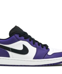 Air Jordan 1 Low 'Court Purple White' 553558-500