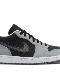 Air Jordan 1 Low Crater 'Black Grey' DM4657-001