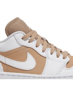 Alternative view of Air Jordan 1 Low 'Hemp White' DN6999-100