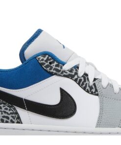 Alternative view of Air Jordan 1 Low 'Indigo' DM1199-140