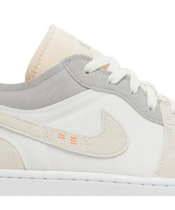 Alternative view of Air Jordan 1 Low 'Inside Out White Phantom' DN1635-100