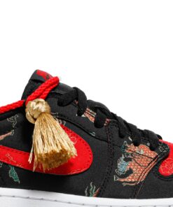Alternative view of Air Jordan 1 Low OG Chinese New Year 2021 DD2233-001 Nicesnk