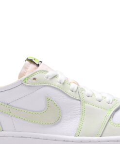 Alternative view of Air Jordan 1 Low OG 'Ghost Green' DM7837-103