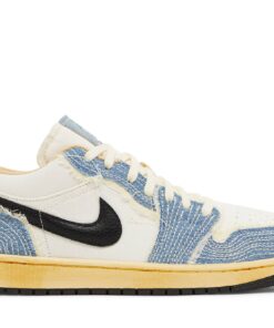Air Jordan 1 Low 'Sashiko Denim' FN7670-493