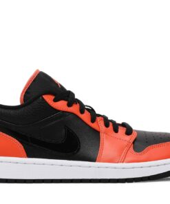 Air Jordan 1 Low SE Black Turf Orange CK3022-008 Nicesnk