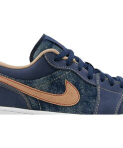 Alternative view of Air Jordan 1 Low SE 'Denim' DH1259-400