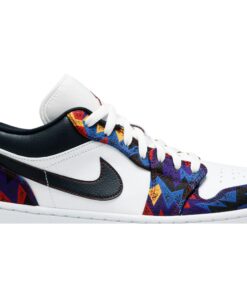 Alternative view of Air Jordan 1 Low SE 'Nothing But Net' CZ8659-100