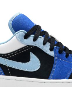 Alternative view of Air Jordan 1 Low SE Racer Blue DH0206-400 Nicesnk