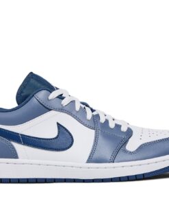 Air Jordan 1 Low 'Steel Blue' 553558-414