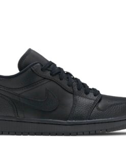 Air Jordan 1 Low Triple Black 553558-091 Nicesnk