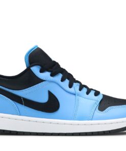 Air Jordan 1 Low University Blue Black 553558-403 Nicesnk