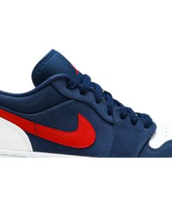 Alternative view of Air Jordan 1 Low 'USA' CZ8454-400