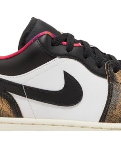 Alternative view of Air Jordan 1 Low 'Wear Away Yellow' DQ8422-001