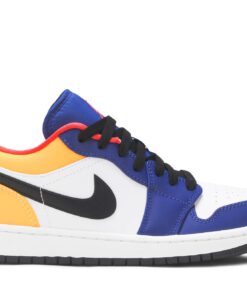 Air Jordan 1 Low 'White Deep Royal Blue' 553558-123