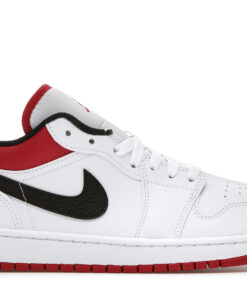 Air Jordan 1 Low White University Red 553558-118 Nicesnk