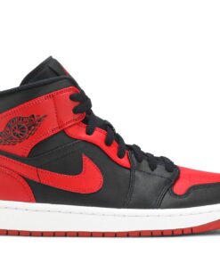 Air Jordan 1 Mid Banned 2020 554724-074 Nicesnk
