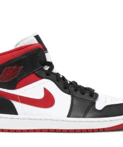 Air Jordan 1 Mid 'Black Gym Red' 554724-122