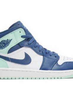 Air Jordan 1 Mid 'Blue Mint' 554724-413