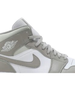Alternative view of Air Jordan 1 Mid College Grey 554724-082 Nicesnk