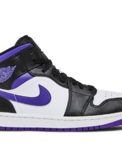 Air Jordan 1 Mid Court Purple 554724-095 Nicesnk
