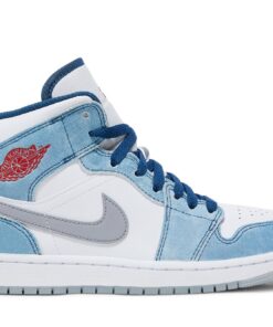 Air Jordan 1 Mid 'French Blue Fire Red' DN3706-401