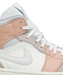 Alternative view of Air Jordan 1 Mid Milan CV3044-100 Nicesnk