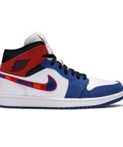 Air Jordan 1 Mid 'Multicolored Swoosh' 852542-146