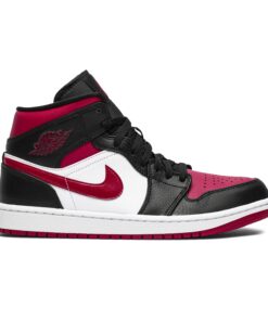 Air Jordan 1 Mid Noble Red 554724-066 Nicesnk