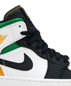 Alternative view of Air Jordan 1 Mid SE 'Oakland' 852542-101