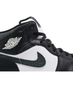 Alternative view of Air Jordan 1 Mid SE 'Panda Elephant' FB9911-001