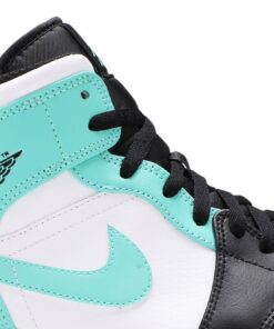Alternative view of Air Jordan 1 Mid 'Tropical Twist' 554724-132