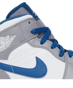 Alternative view of Air Jordan 1 Mid 'True Blue' DQ8426-014