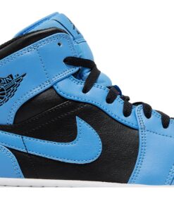 Alternative view of Air Jordan 1 Mid 'University Blue' DQ8426-401