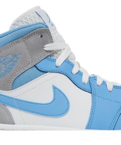 Alternative view of Air Jordan 1 Mid 'University Blue' DX9276-100