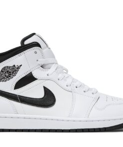Air Jordan 1 Mid 'White Black' DQ8426-132